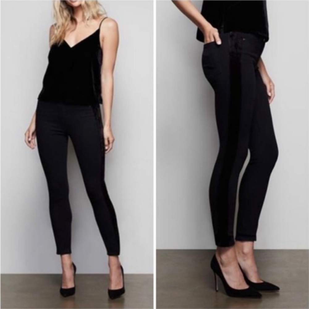 Good American Black High Rise Jeans